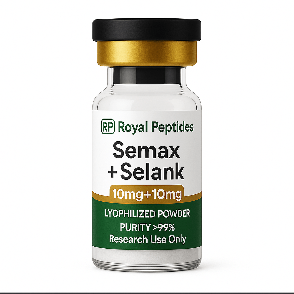 selank + semax blend 20mg exclusive royal custom blend semax selank